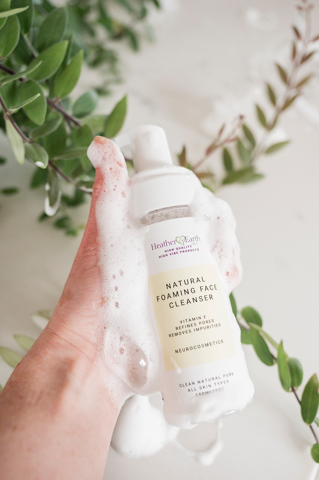 Natural Foaming Face Cleanser