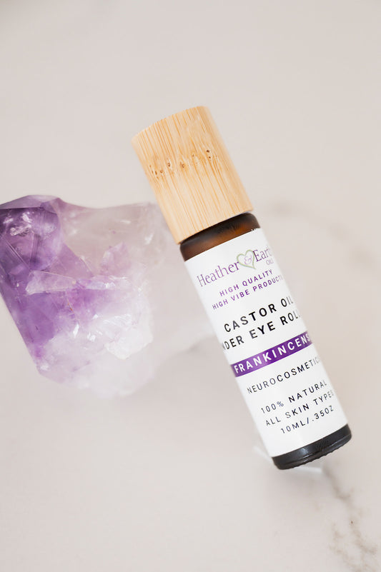 Castor Oil ~ Frankincense Under Eye Roll-On